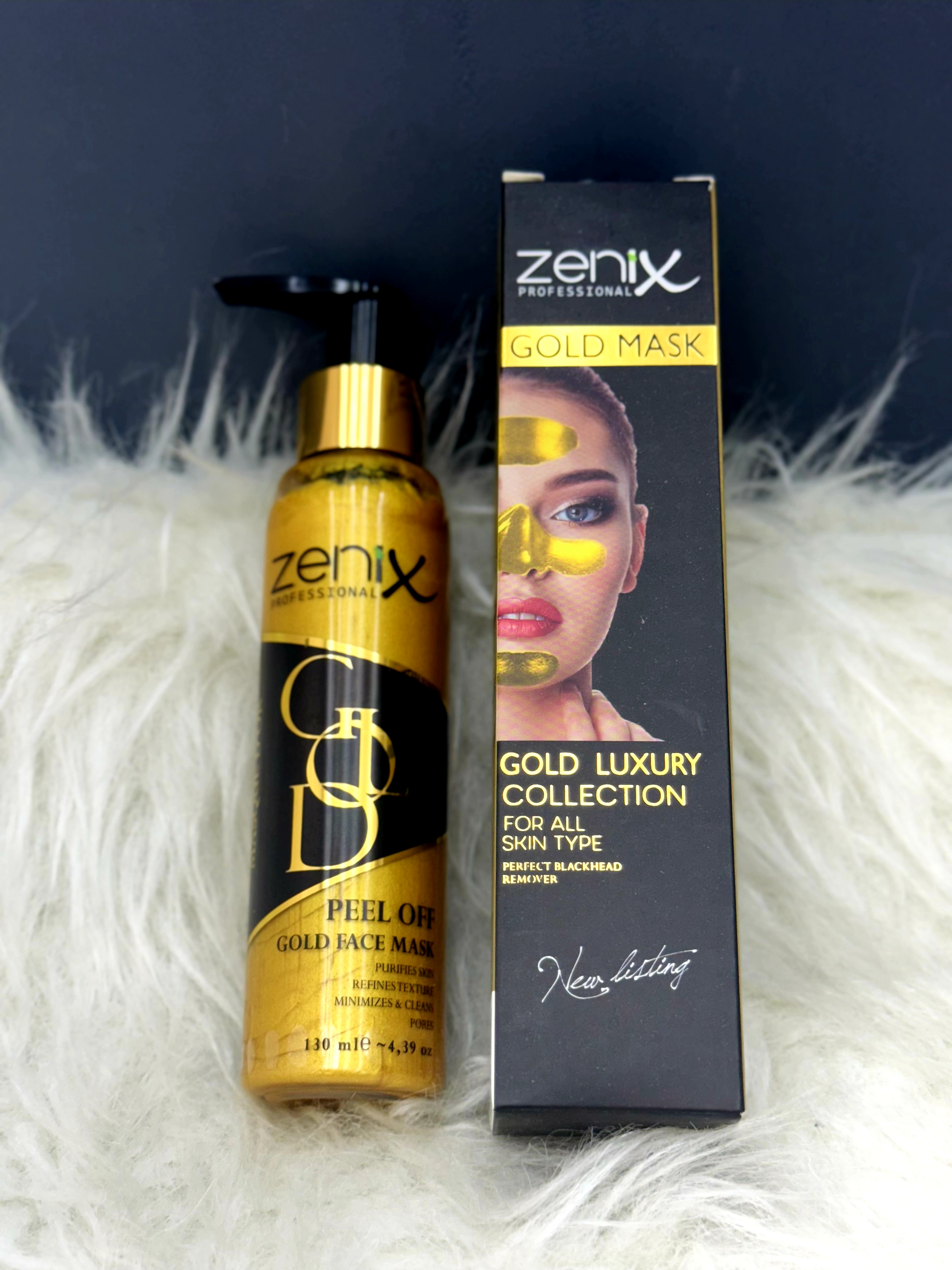 ماسک صورت گلد (طلایی) زنیکس ZENIX