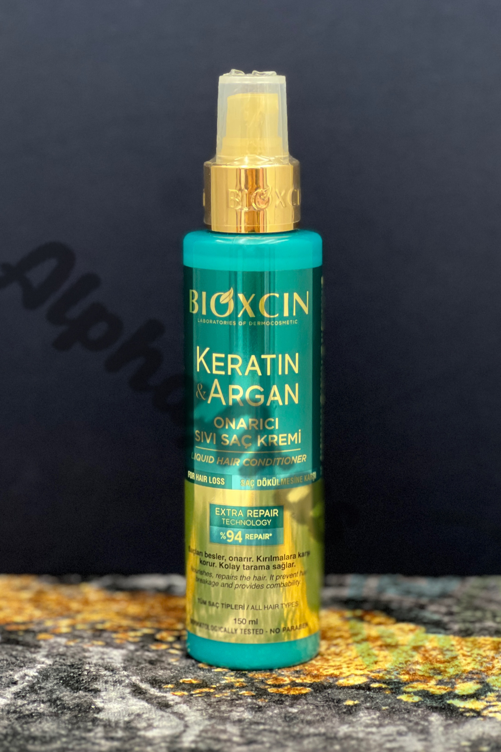 اسپری دوفاز آرگان و کراتین بیوکسین ترمیم کننده برای موهای آسیب دیده حجم 150 میل