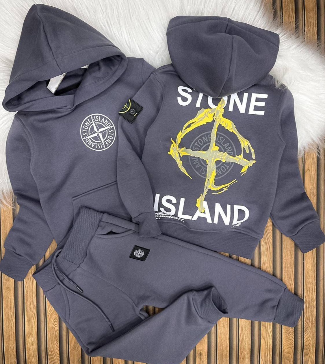 هودی شلوار داخل کرکدار ISLAND  کد010