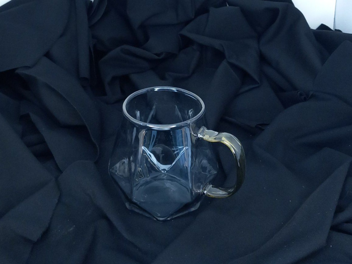 لیوان پیرکس 6 ضلعی pyrexglass